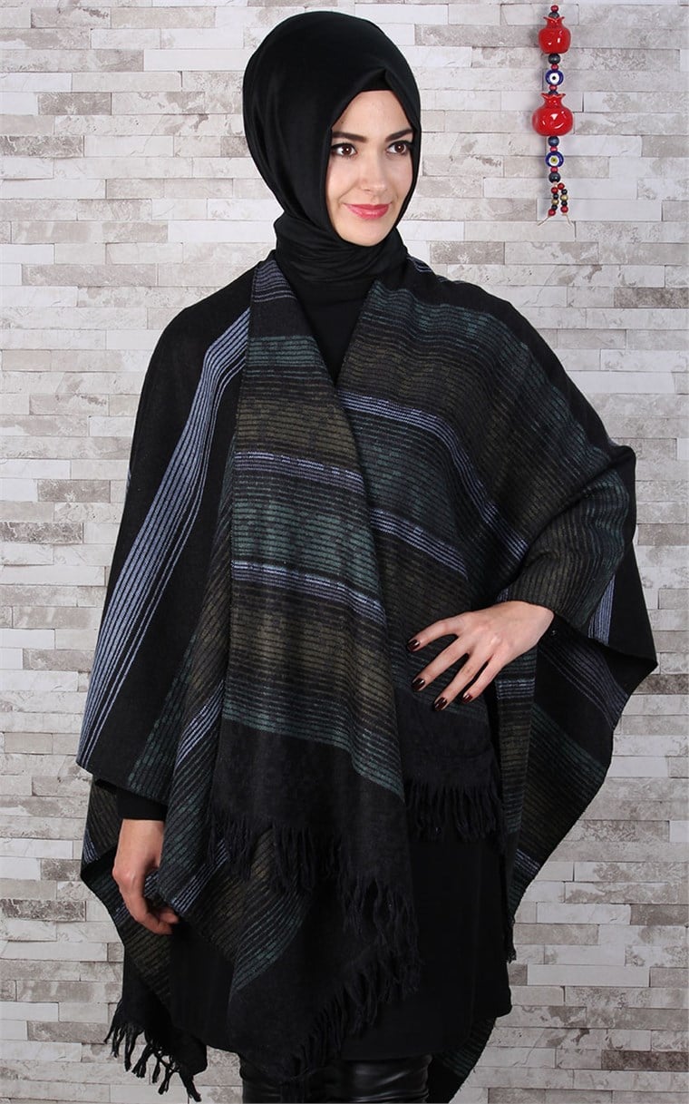 509-0013-02 ARMÜRLÜ PANÇO SİYAH YEŞİL