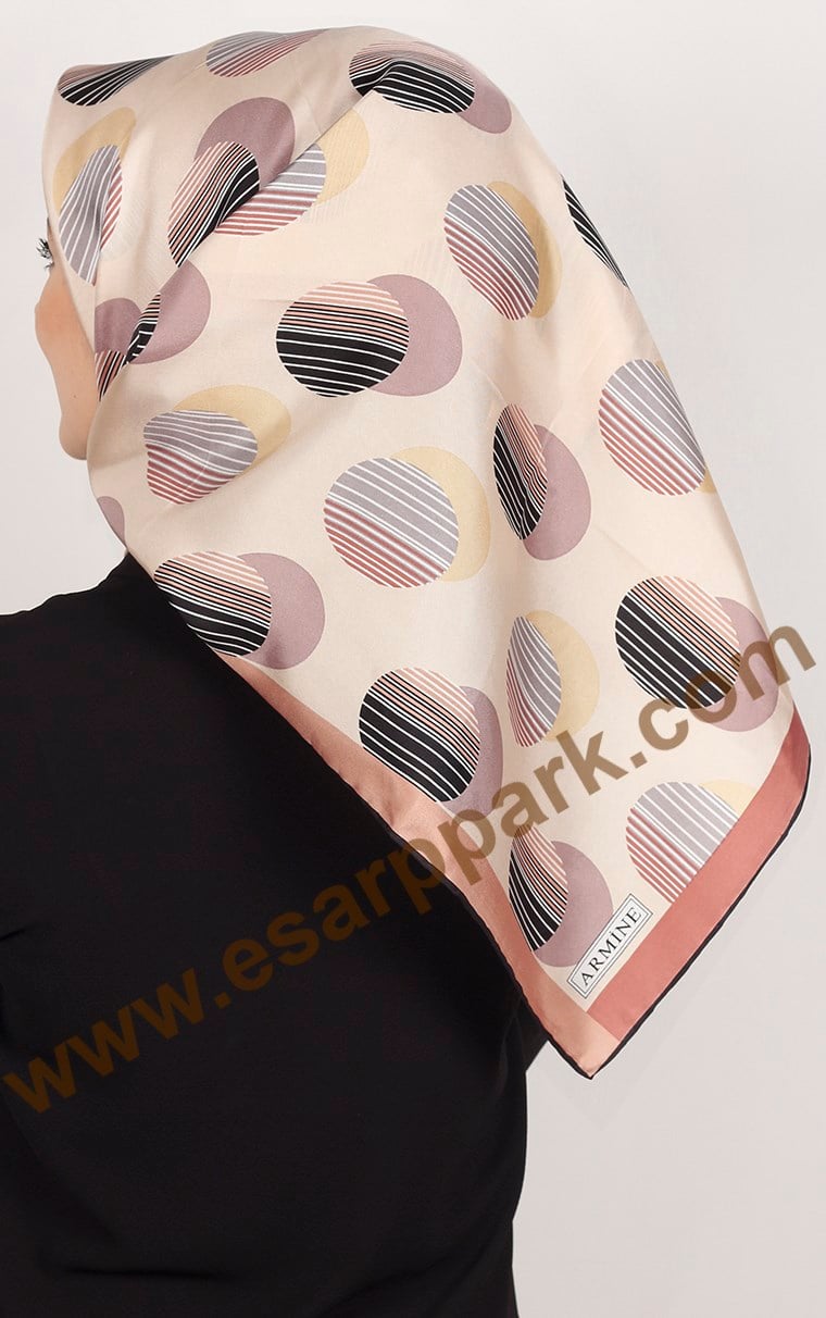 3963-10 ARMİNE İPEK SOMON VİZON