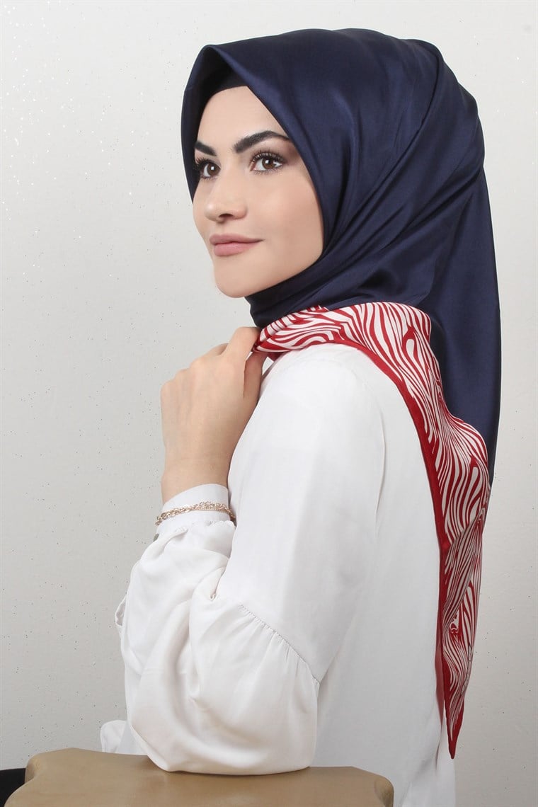 3967-16 ARMİNE İPEK GRİ SİYAH