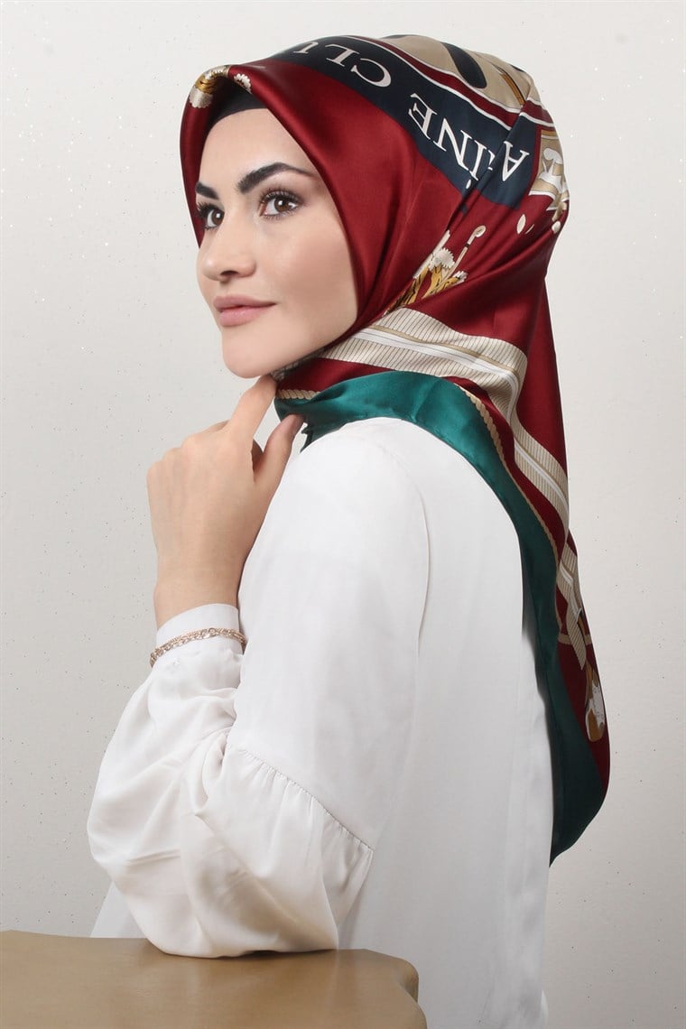 4161-1 ARMİNE İPEK SOMON LACİVERT