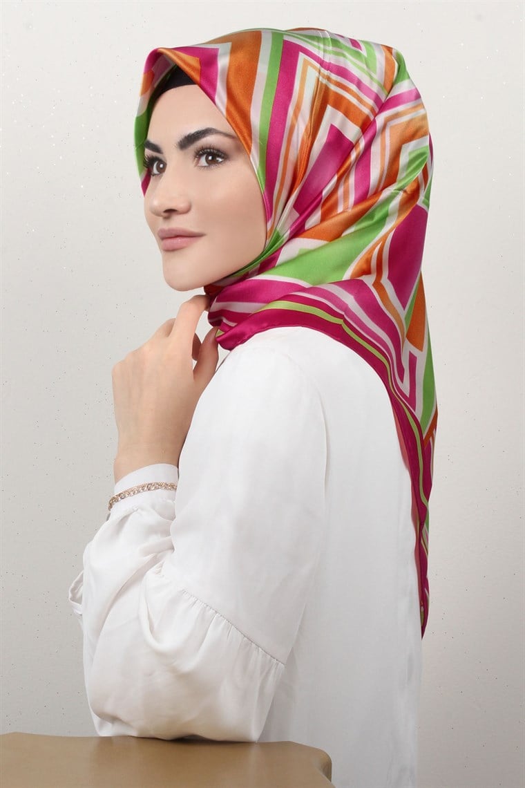 4164-30 ARMİNE İPEK VİZON MOR