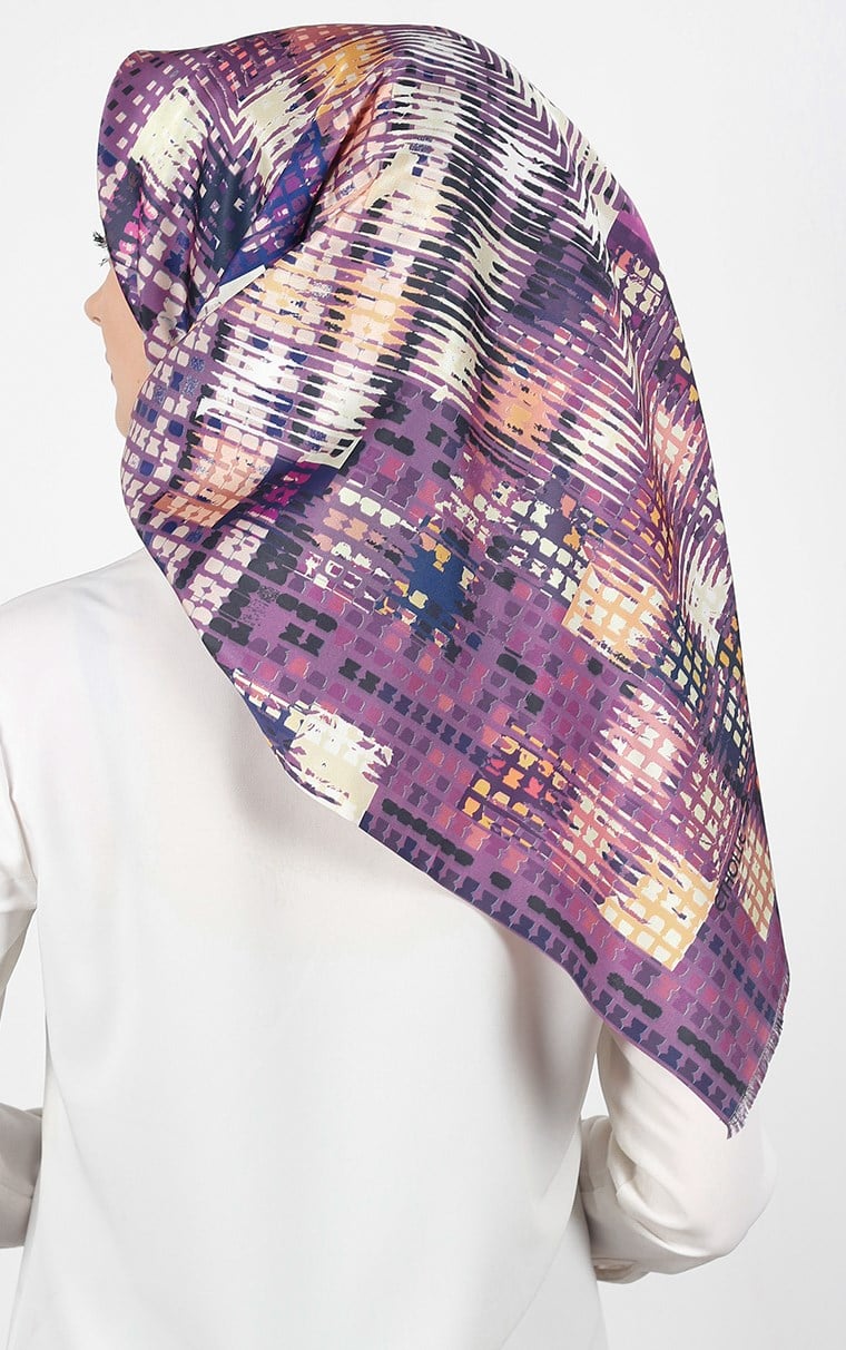 Tafta Dijital Eşarp 1336-9