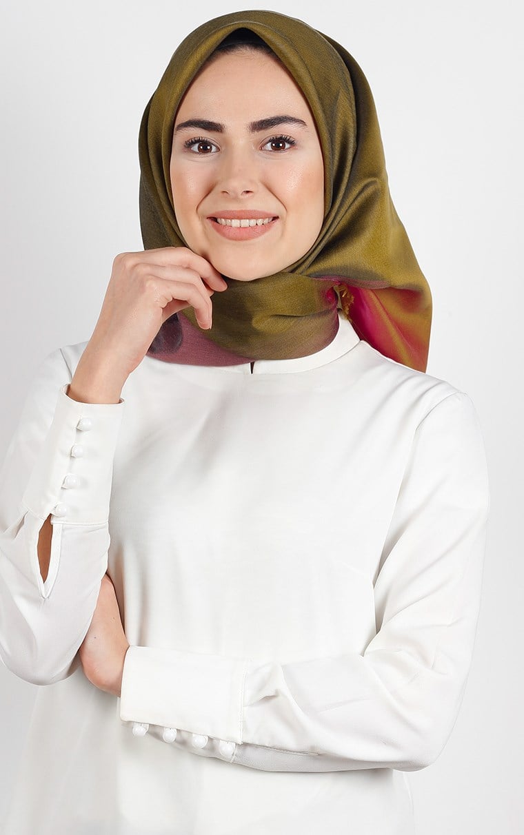 Pano Desenli Eşarp 1311-16