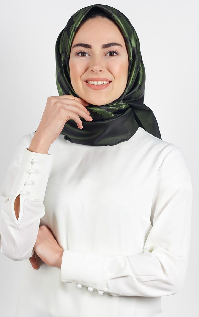 Pano Desenli Eşarp 1316-9