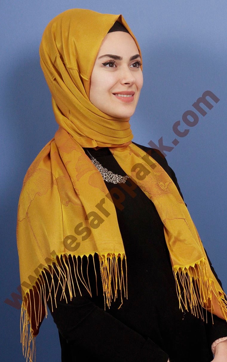 502-0001-06  TAKİNLİ ŞAL  GOLD
