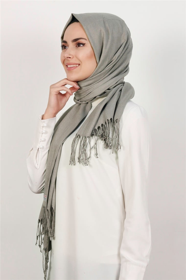 520-0001-32 DÜZ PAŞMİNA ŞAL