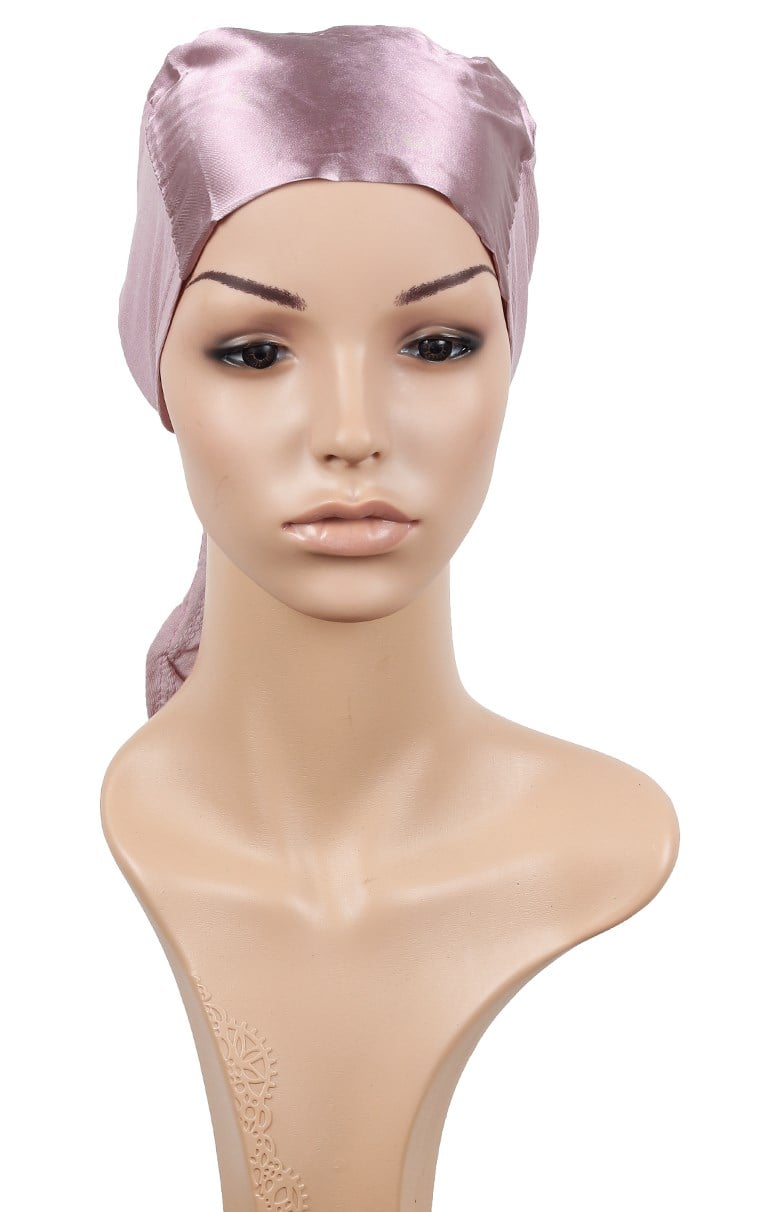 Saten Eşarp Bonesi 2508-5