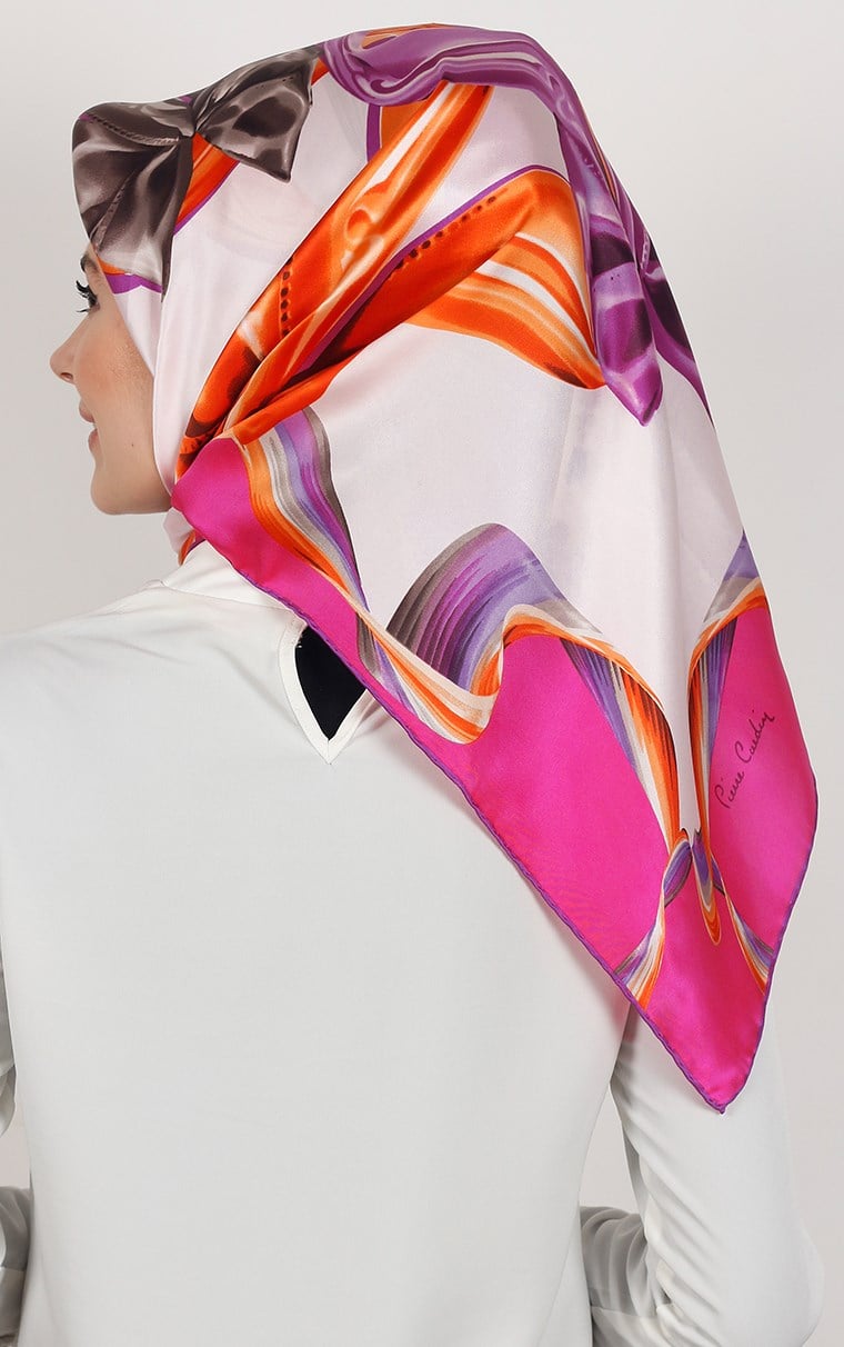 6091230-392 PİERRE CARDİN İPEK PUDRA FUŞYA