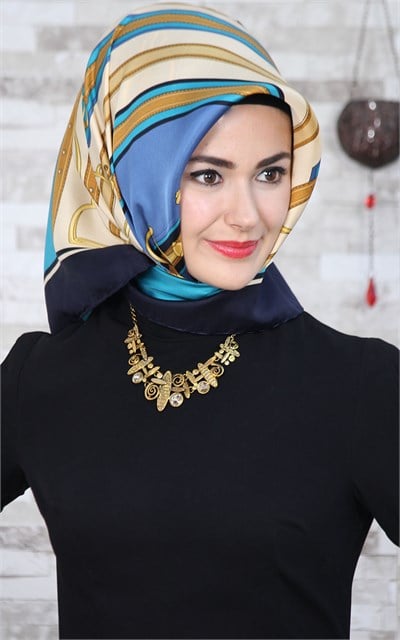 İthal İpek Eşarp 1529-3