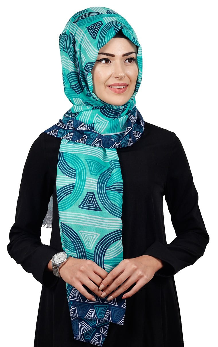 Pamuklu Desenli Şal 5371-11