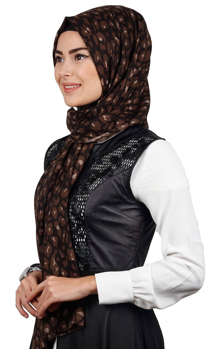 Kışlık Yünlü Şal 5182-7