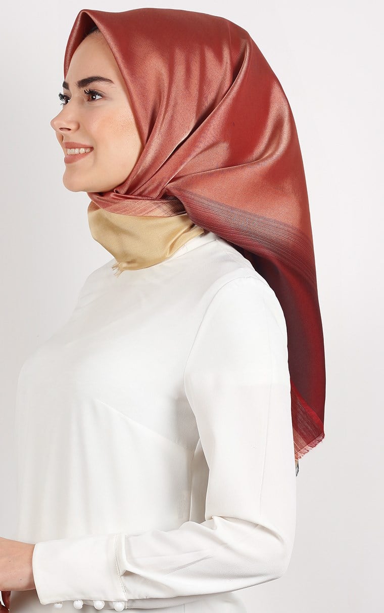 Pano Desenli Eşarp 1311-11