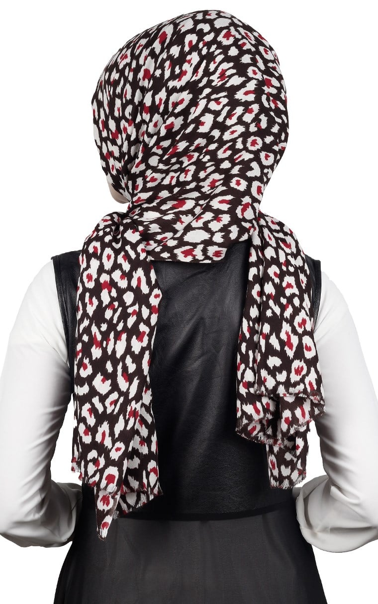 Kışlık Yünlü Şal 5182-4