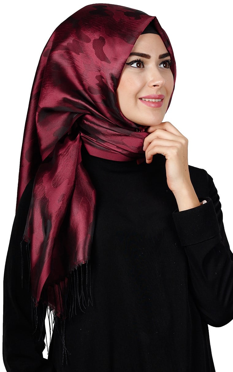 Kamuflaj İpeksi Şal 5550-8