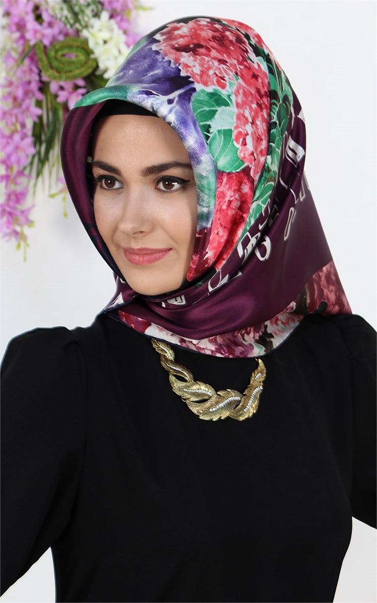 5619-26 ARMİNE İPEK MÜRDÜM YEŞİL