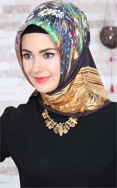 İthal İpek Eşarp 1516-1