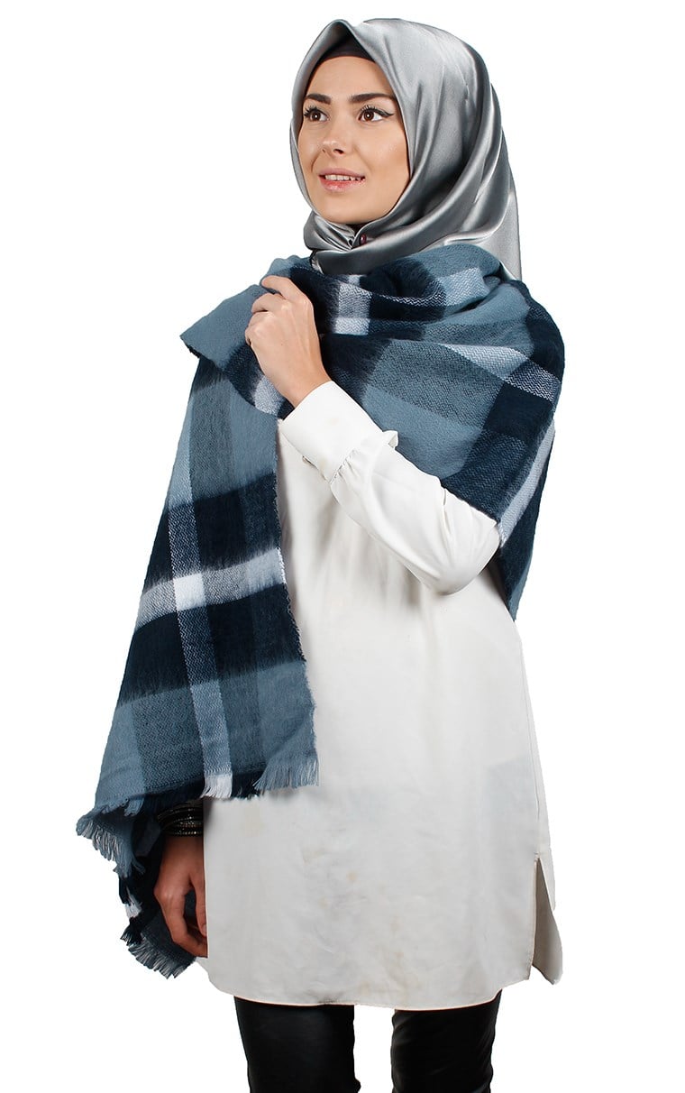 Yün Omuz Şalı 9001-40