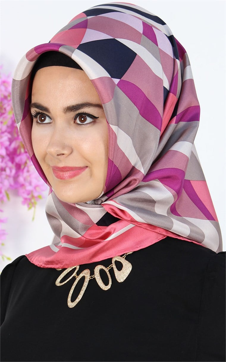 3730-8 ARMİNE İPEK VİZON PEMBE