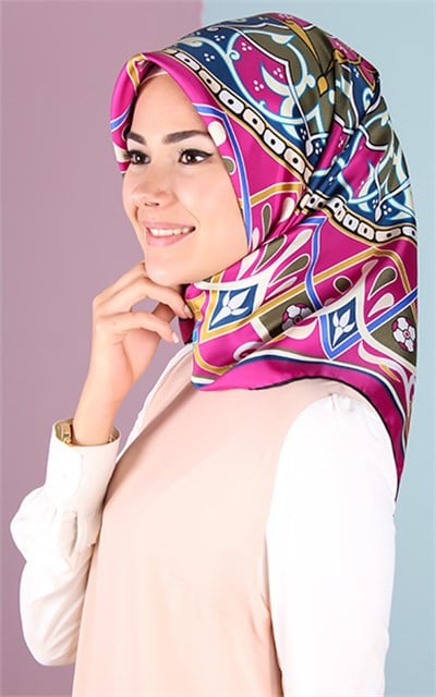 1502-161-15 İTHAL İPEK EŞARP