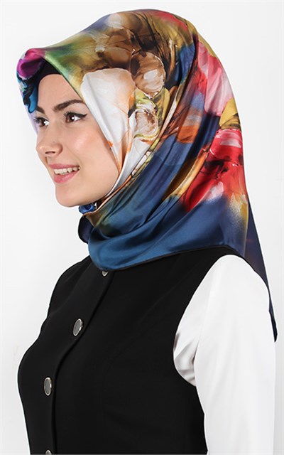 İthal İpek Eşarp 1555-11