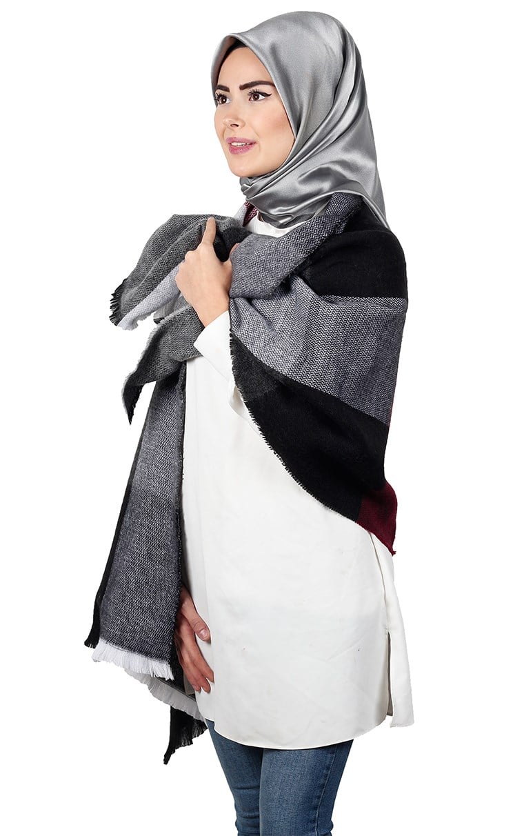 Yün Omuz Şalı 9001-67