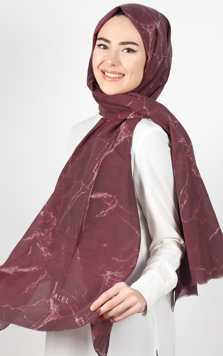 Akel Mermer Desen Şal 5000-6