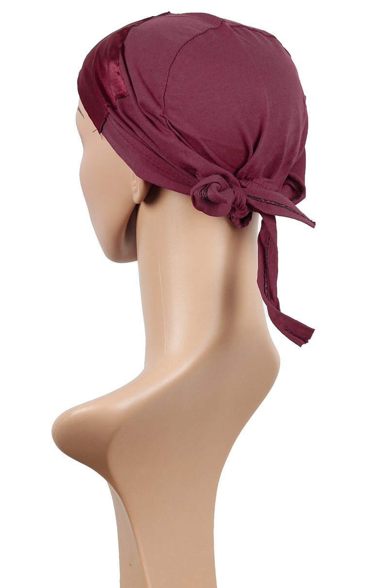 Saten Eşarp Bonesi 2508-30