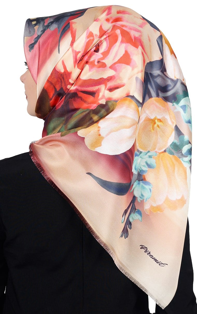 Piramit Tafta Dijital Eşarp 1919-2