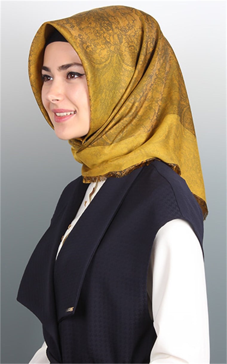 Pano Desenli Eşarp 1312-2