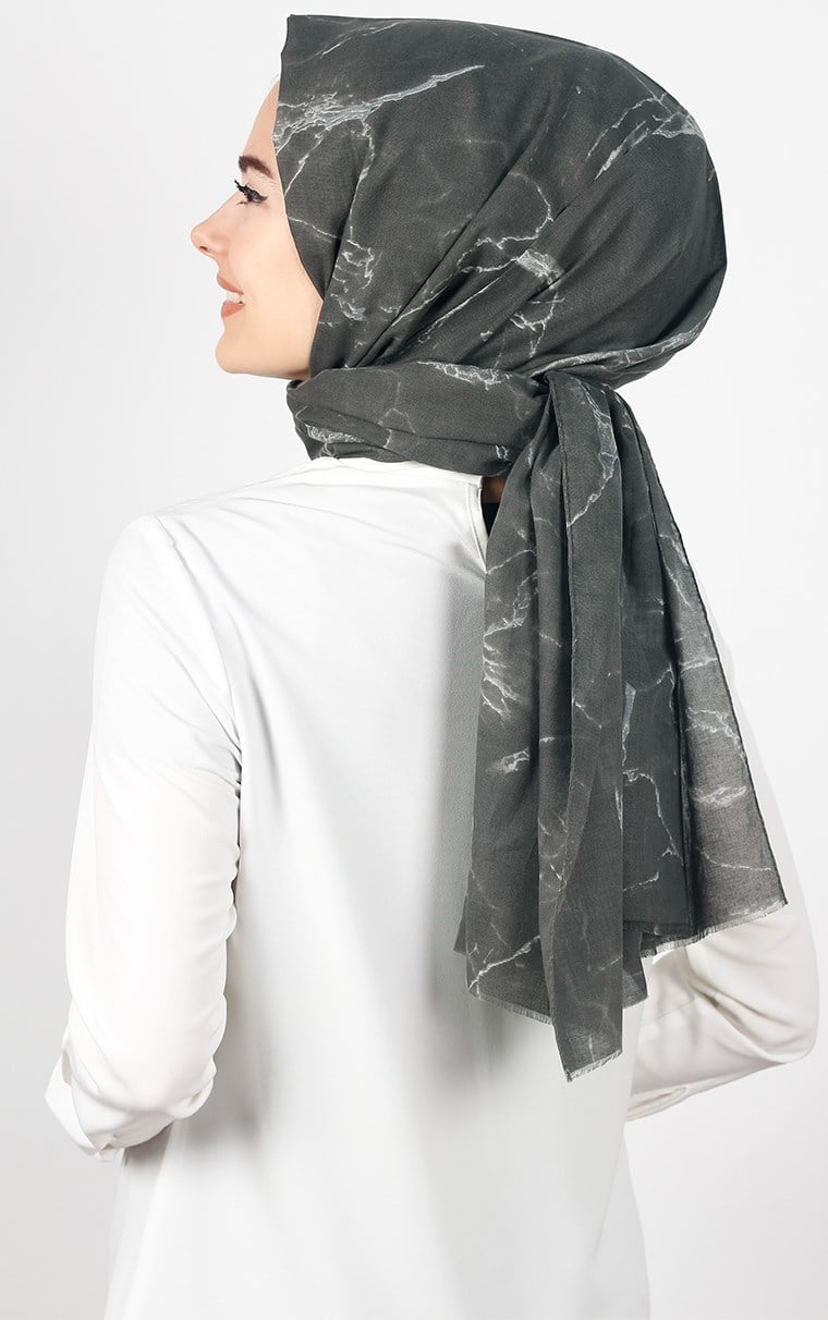 Akel Mermer Desen Şal 5000-2