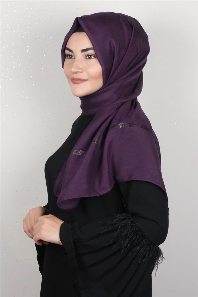 Açelya Şal 1372-1 Mor