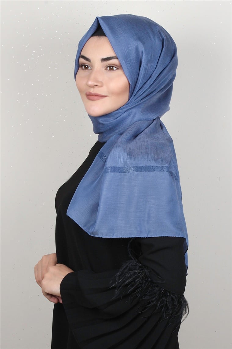 Açelya Şal 1372-21 Mavi