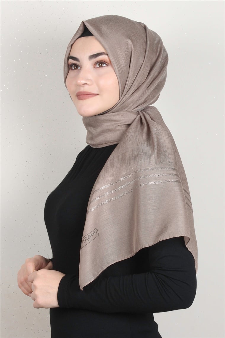 Açelya Şal 1372-25 Vizon