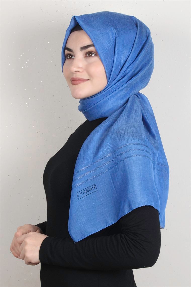 Açelya Şal 1372-44 Mavi