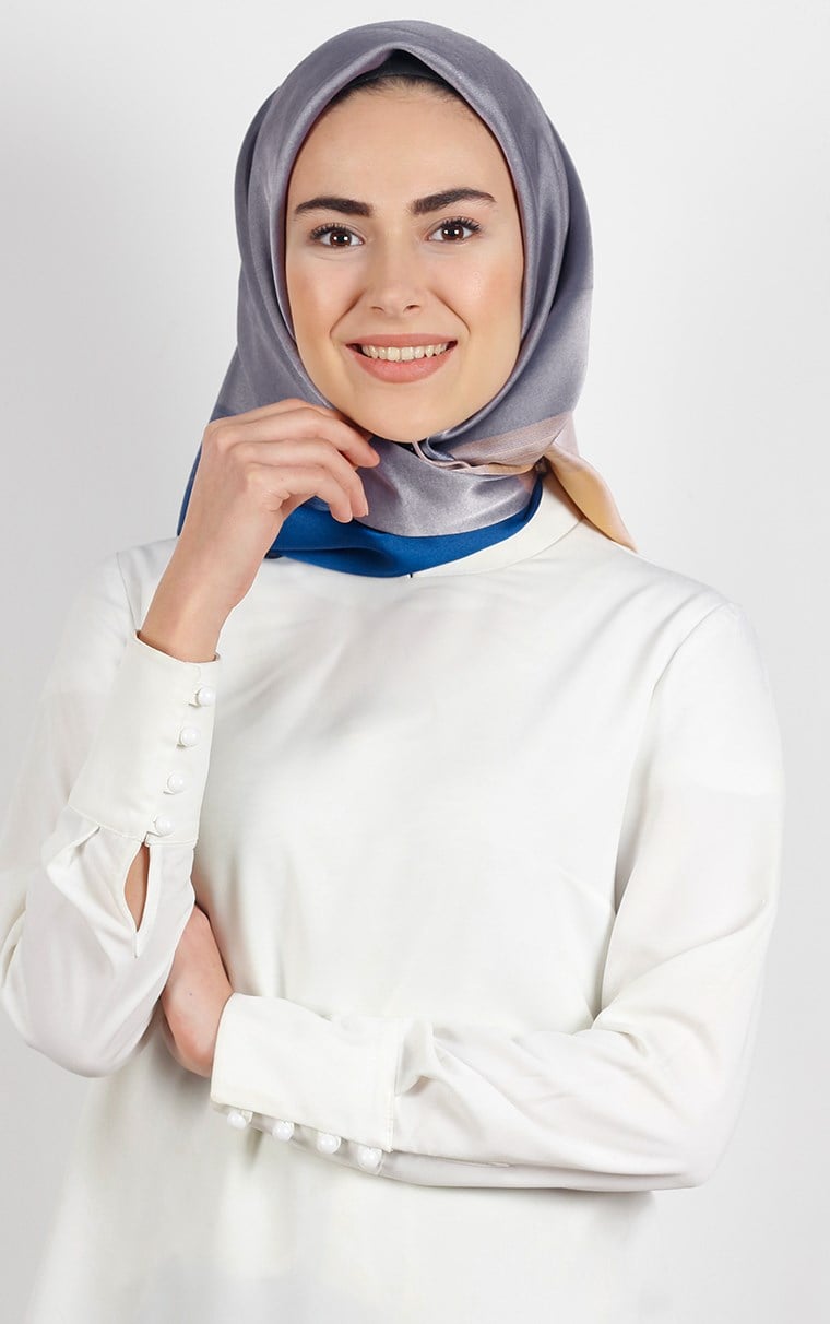 Pano Desenli Eşarp 1311-10