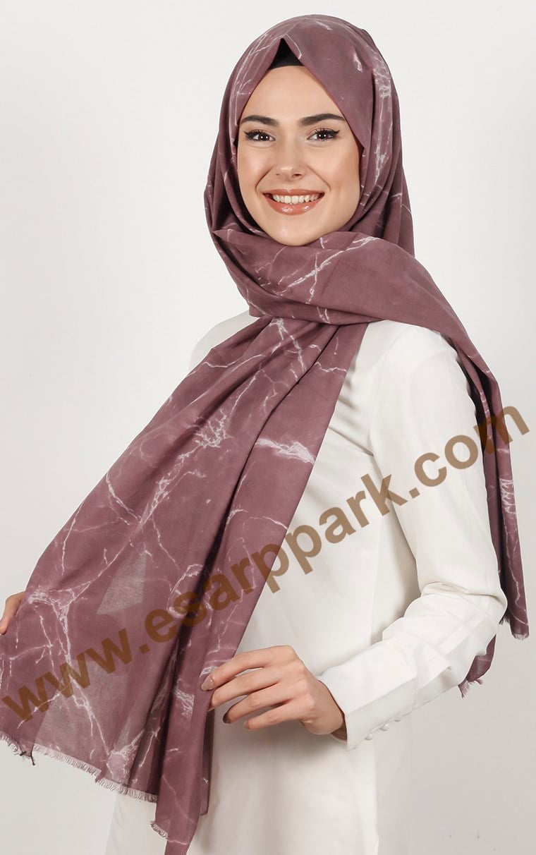 Akel Mermer Desen Şal 5000-12