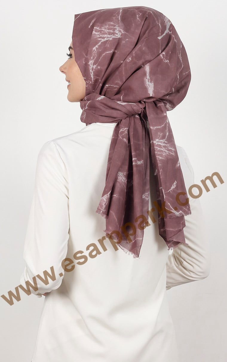 Akel Mermer Desen Şal 5000-12