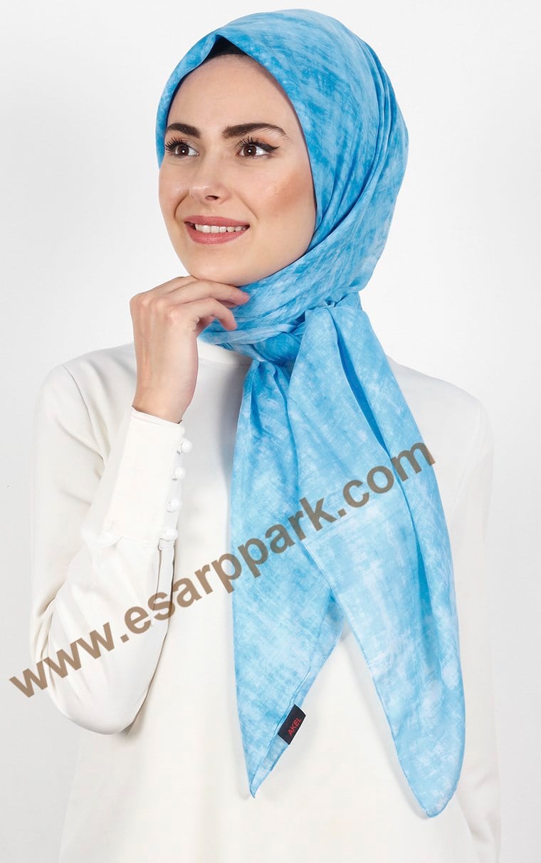 Akel Pamuklu 140x140 Cm Eşarp 1080-16