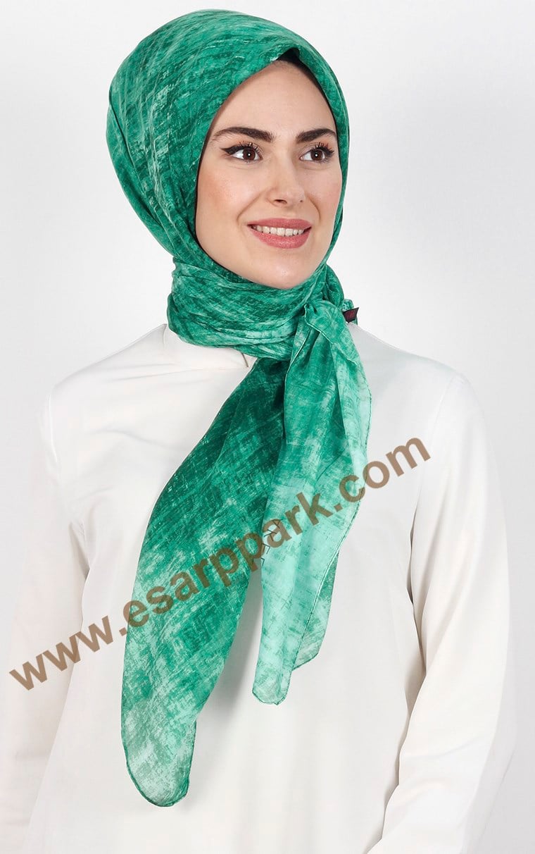 Akel Pamuklu 140x140 Cm Eşarp 1080-21