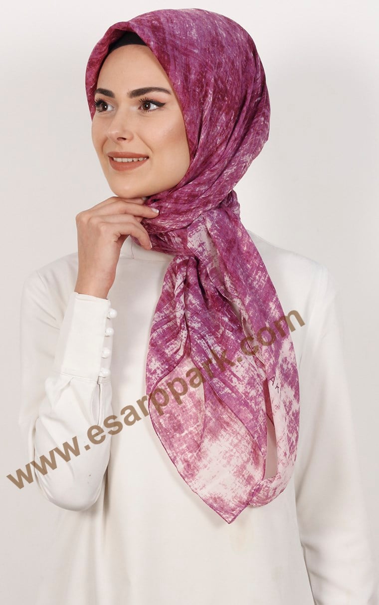 Akel Pamuklu 140x140 Cm Eşarp 1080-31