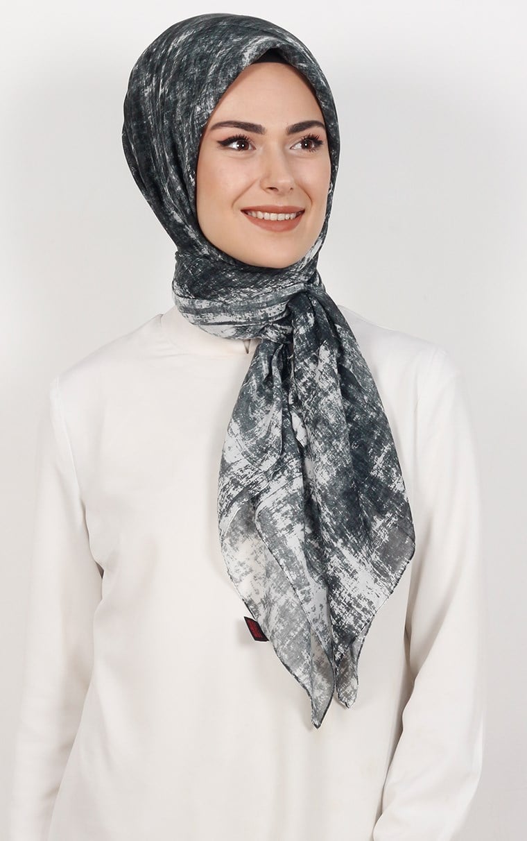 Akel Pamuklu 140x140 Cm Eşarp 1080-34