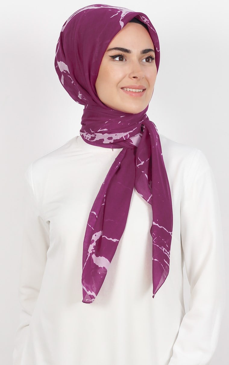 Akel Pamuklu 140x140 Cm Eşarp 1086-1