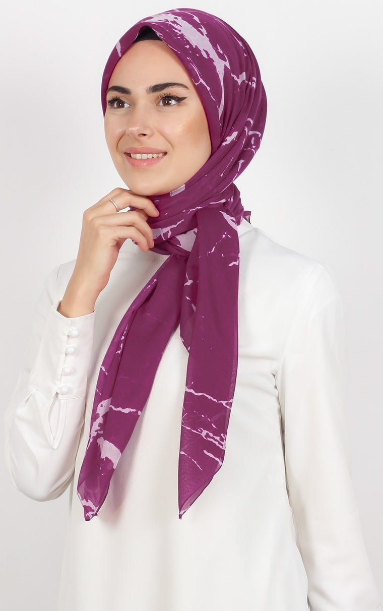 Akel Pamuklu 140x140 Cm Eşarp 1086-1