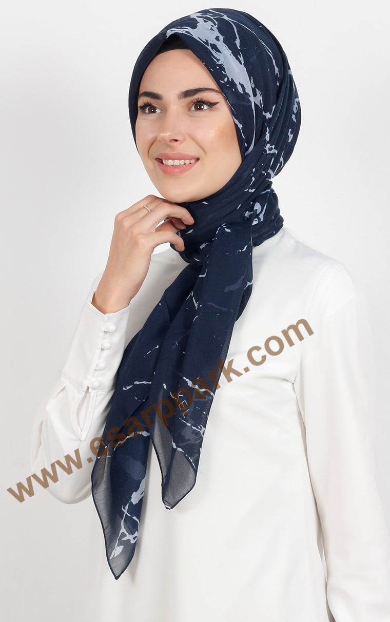 Akel Pamuklu 140x140 Cm Eşarp 1086-15