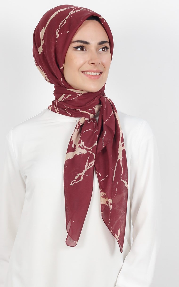 Akel Pamuklu 140x140 Cm Eşarp 1086-5