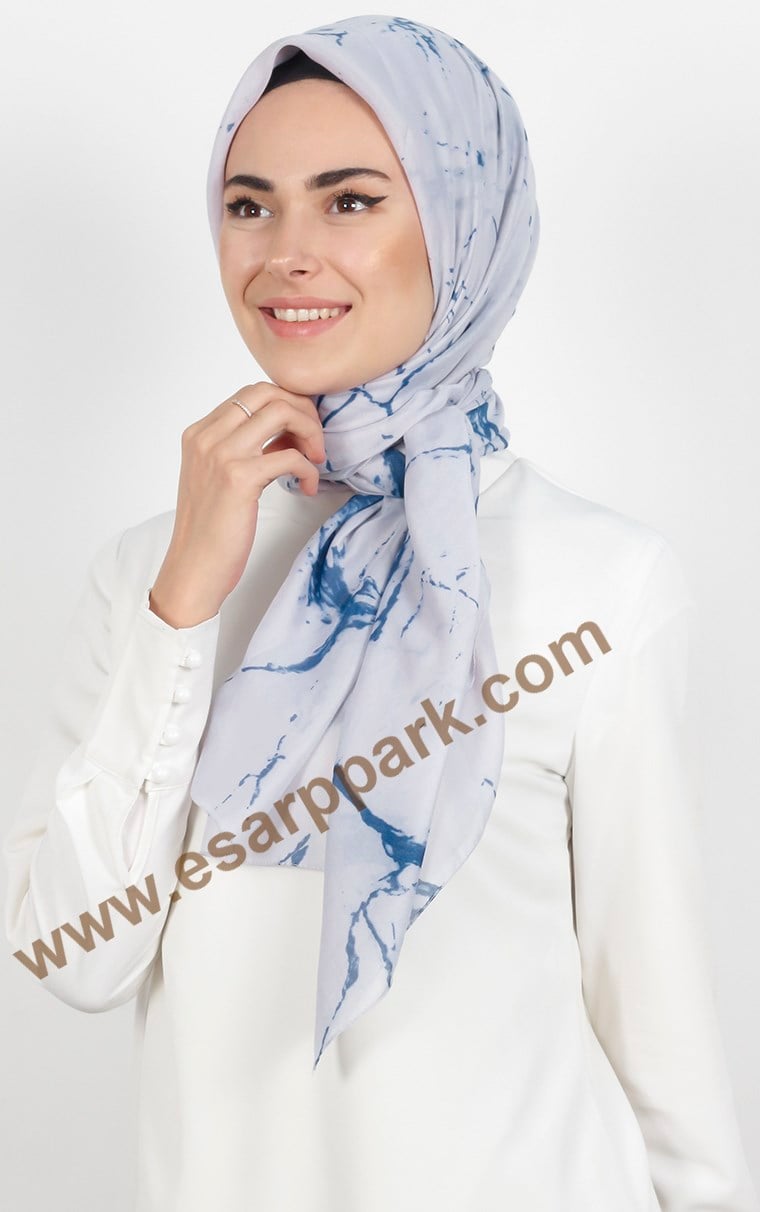 Akel Pamuklu 140x140 Cm Eşarp 1086-7