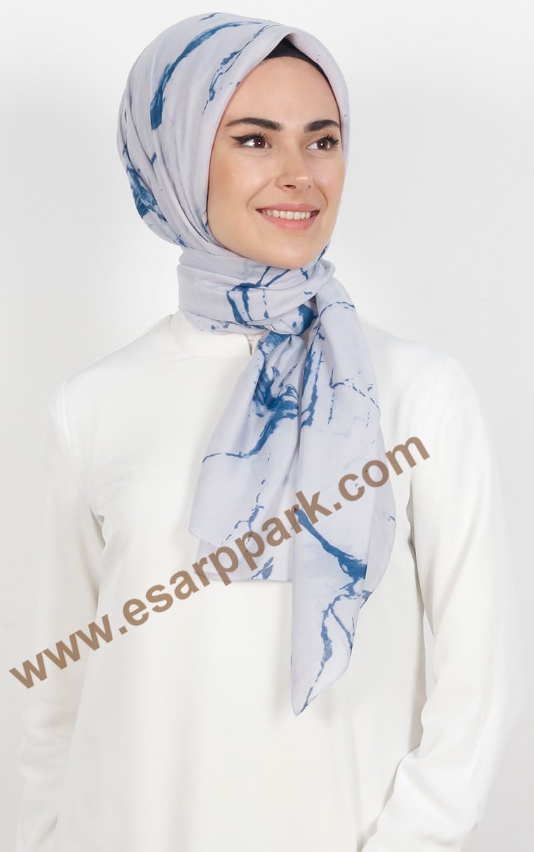 Akel Pamuklu 140x140 Cm Eşarp 1086-7