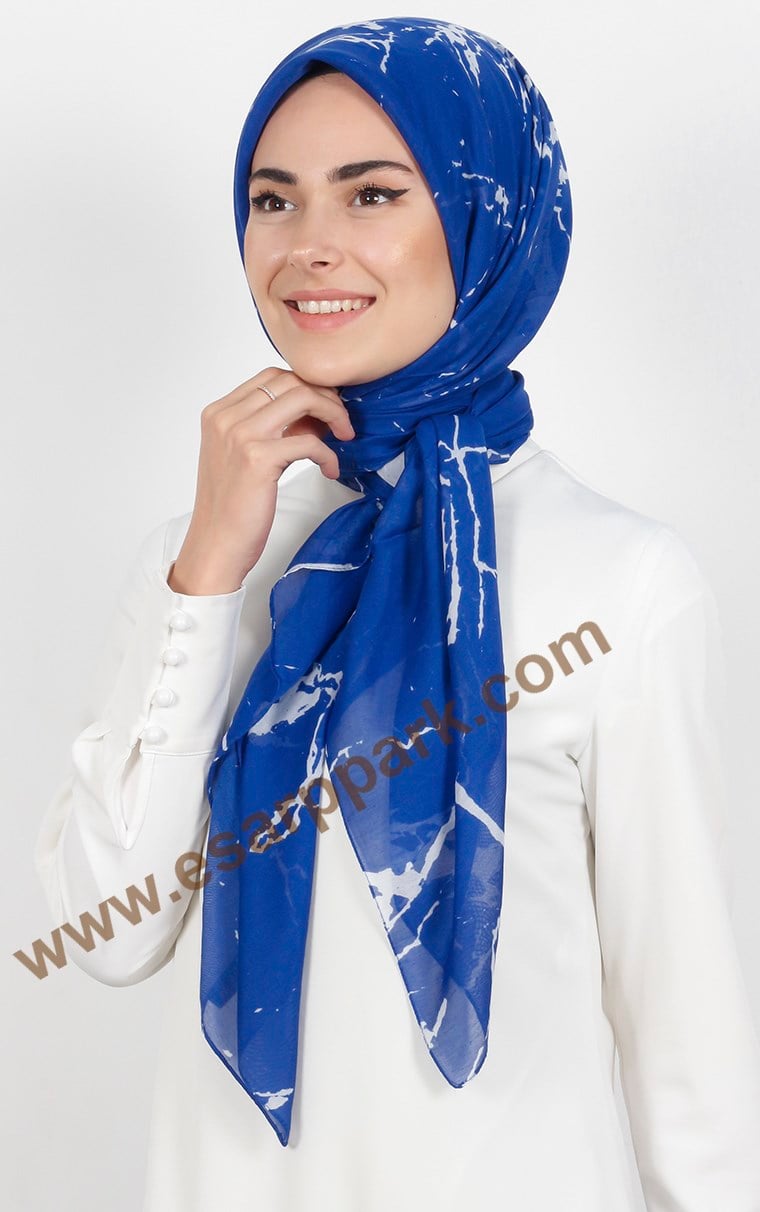 Akel Pamuklu 140x140 Cm Eşarp 1086-8