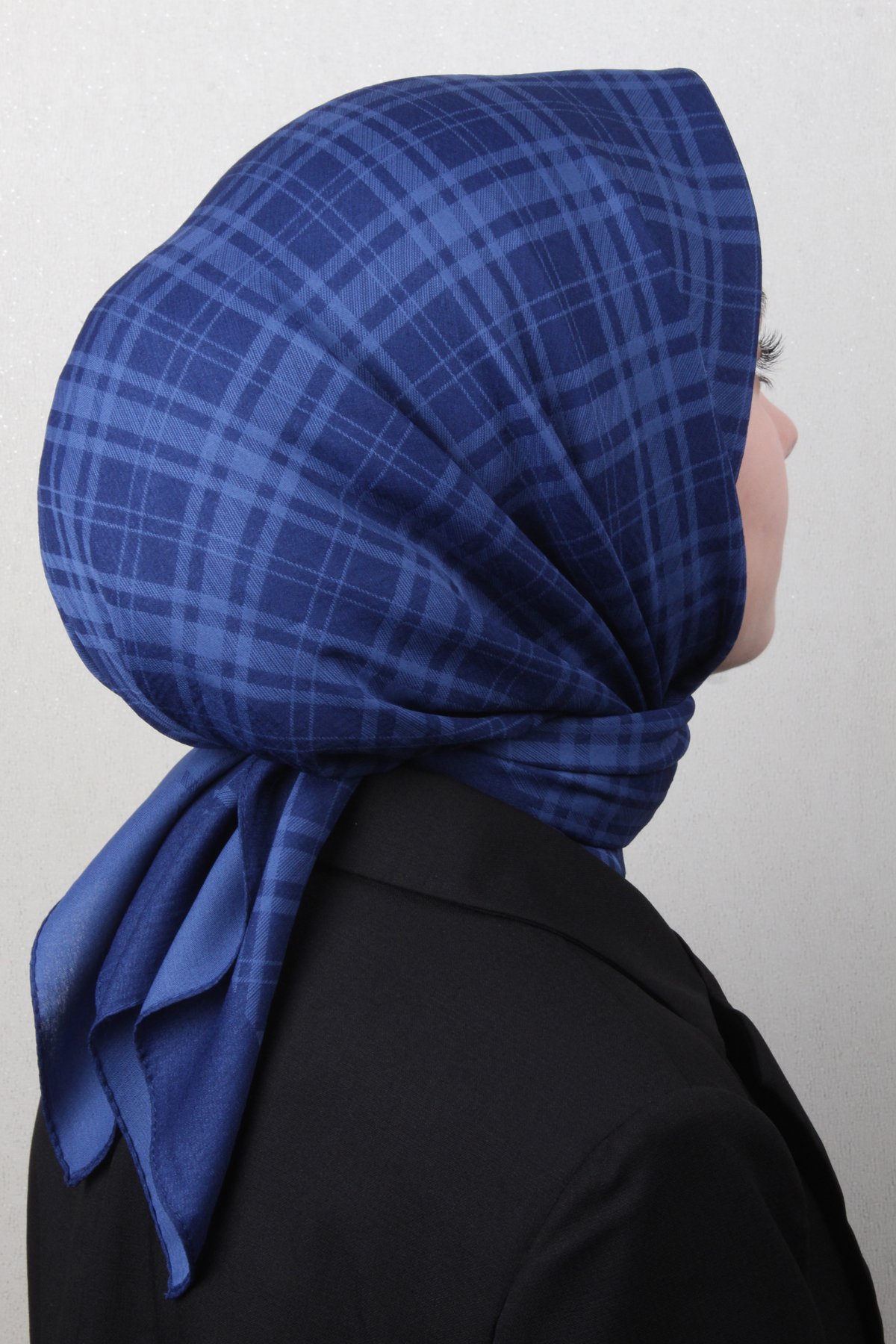 Aker Ekose Eşarp 1040400-923 Gece Mavisi