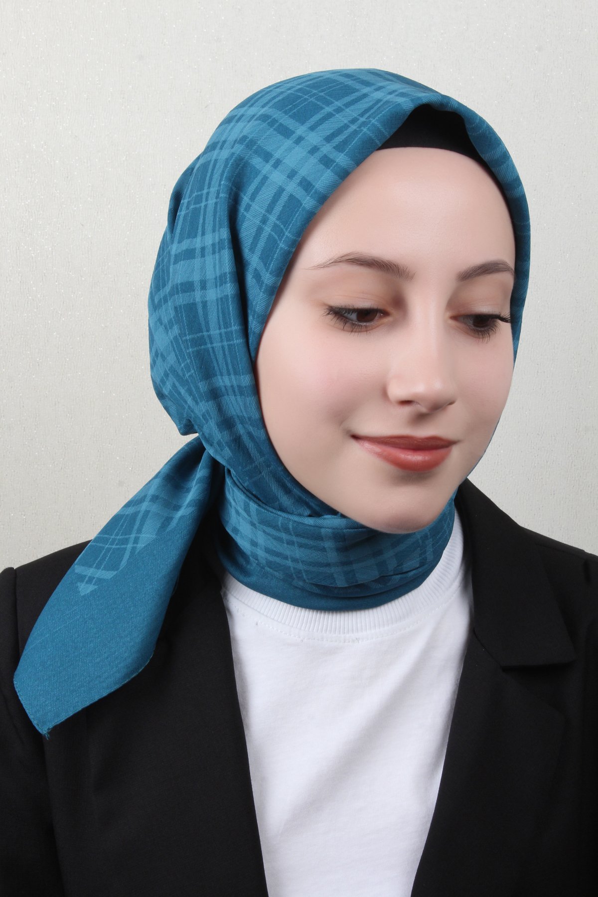 Aker Ekose Eşarp 1040400-924 Turkuaz